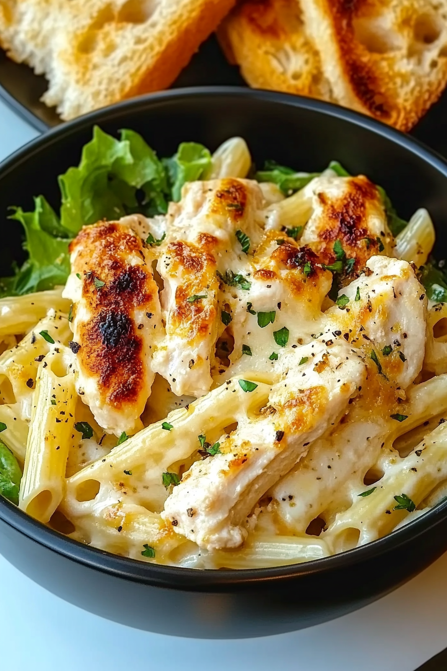 White Cheddar Chicken Pasta