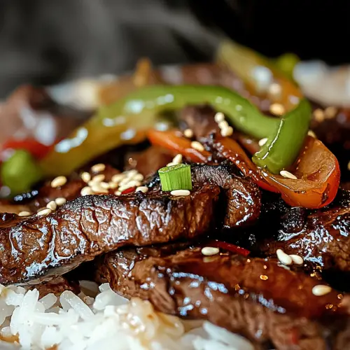 Sizzling Chinese Pepper Steak in Just 25 Minutes!