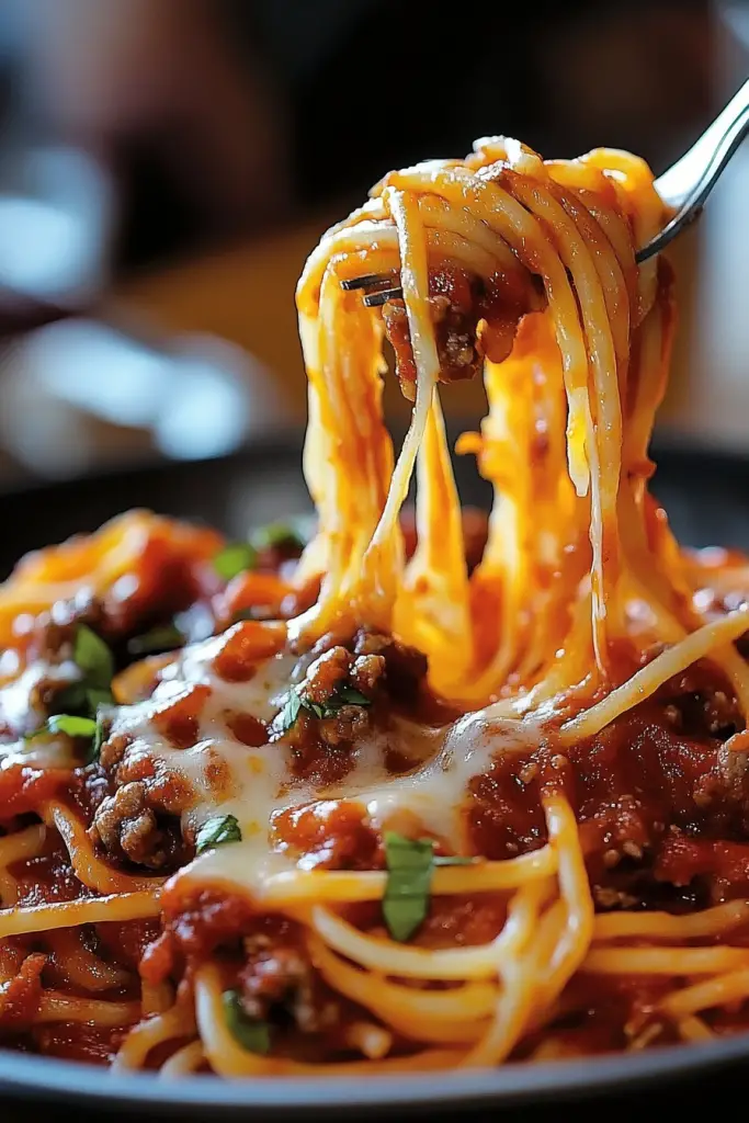 Easy One Pot Cowboy Spaghetti Recipe
