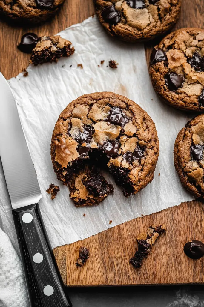 Fudgy Chewy Brookies That Will Melt in Your Mouth