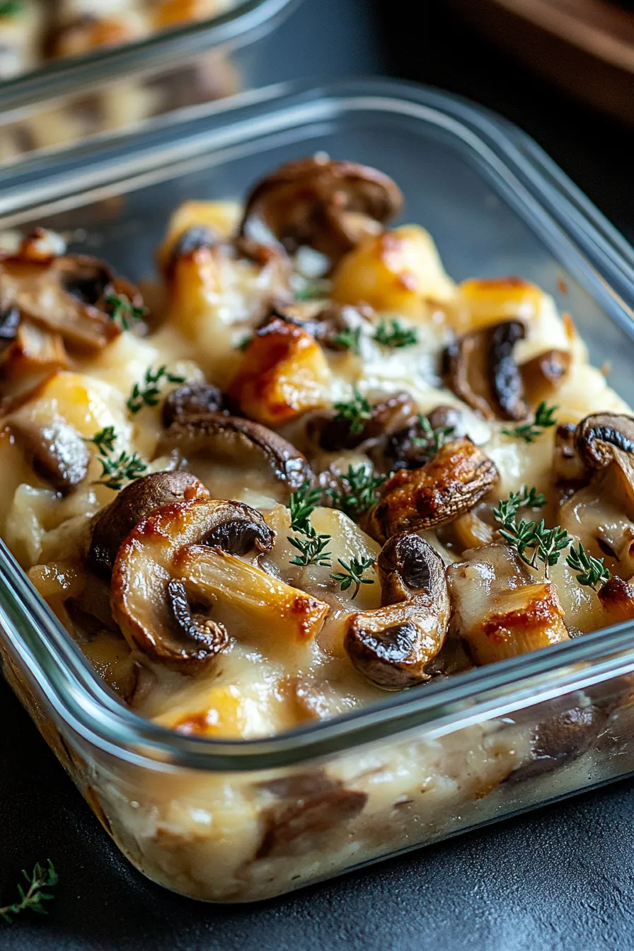Mushroom Keto Casserole