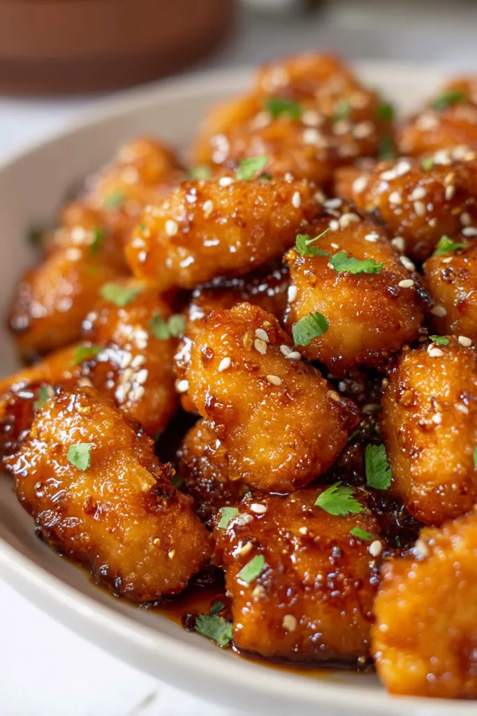 Sweet and Savory Honey Garlic Chicken Bites Recipe