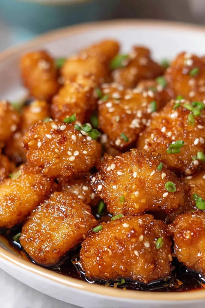 Crispy Honey Garlic Chicken Bites Ready in 25 Minutes
