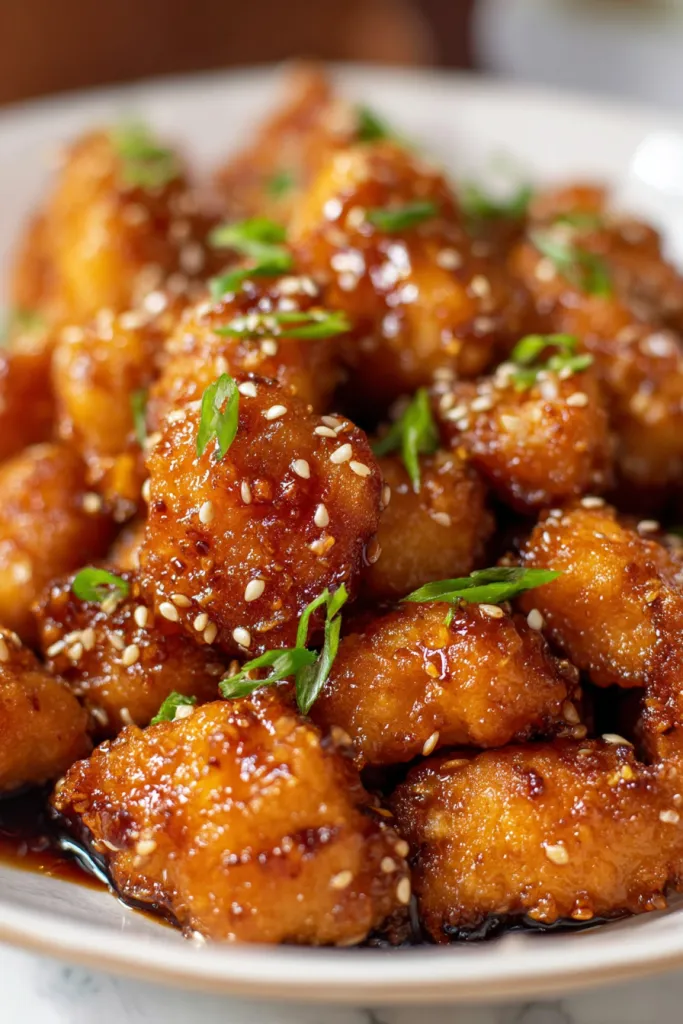 Easy Sticky Honey Garlic Chicken Bites Everyone Loves