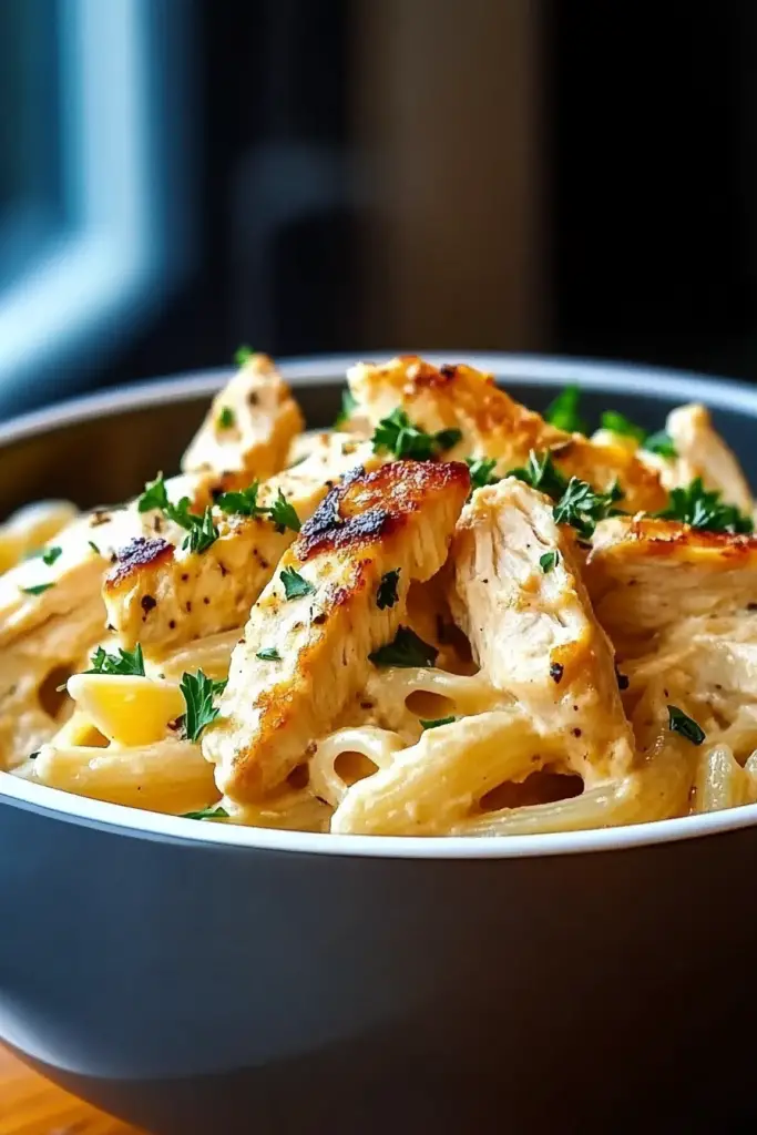 White Cheddar Chicken Pasta