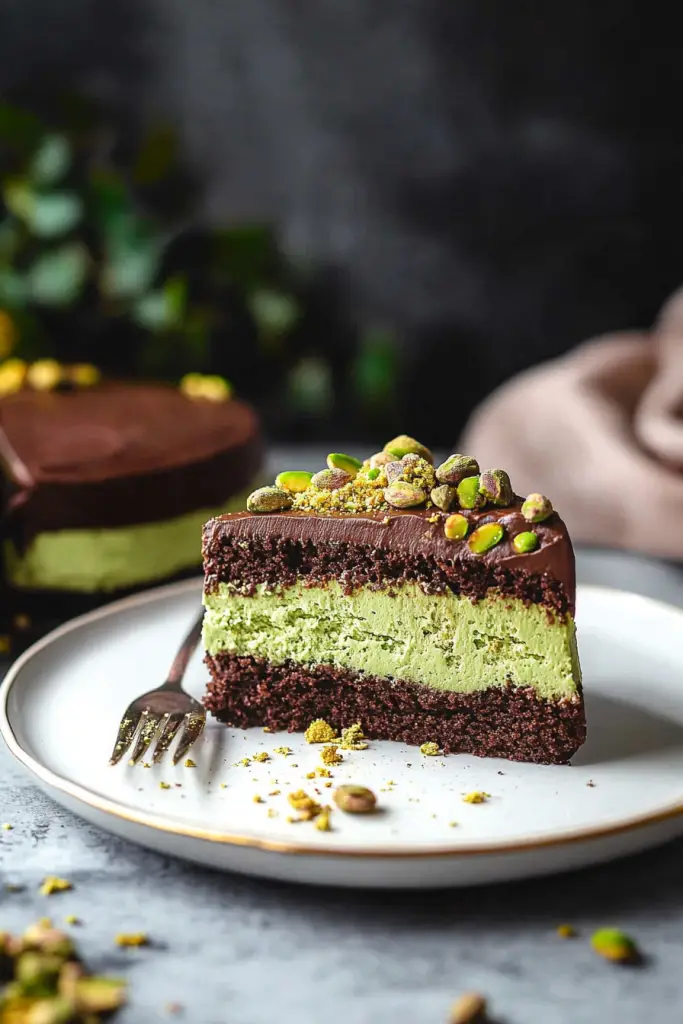 The Ultimate Dubai Chocolate Pistachio Cake Recipe