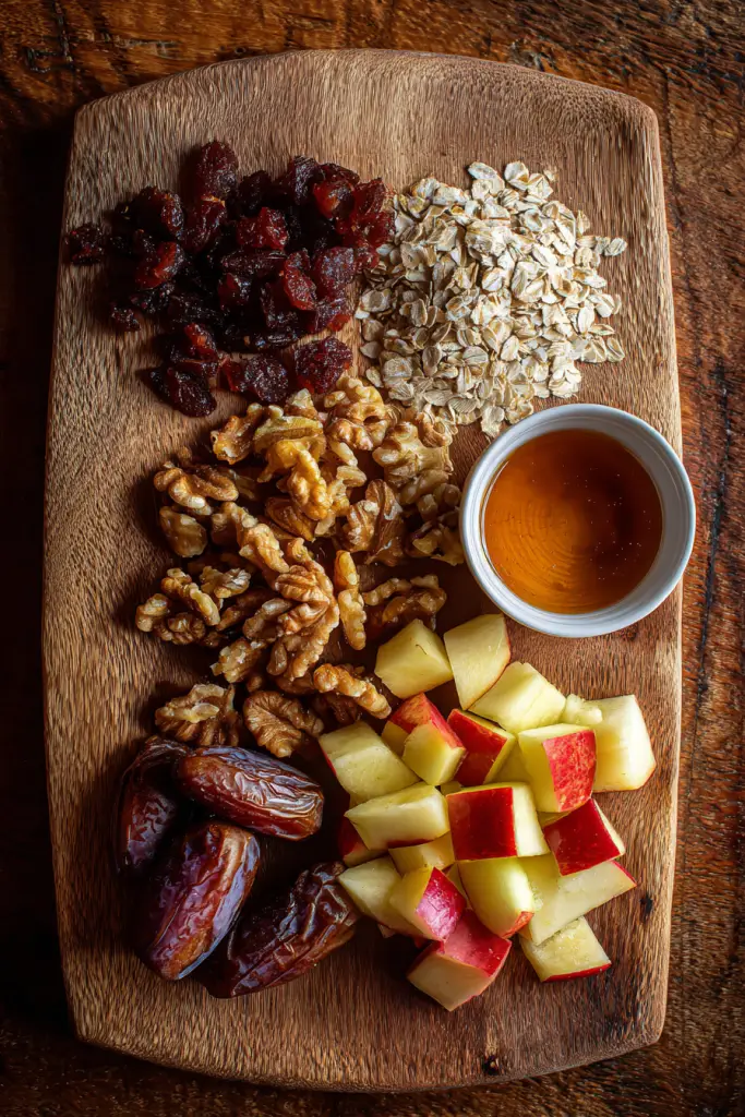Apple Oat Date Bars