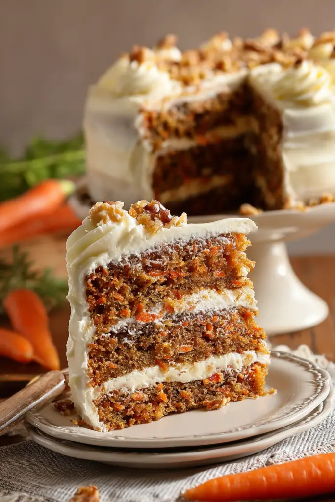 Carrot Cake with Cream Cheese Frosting