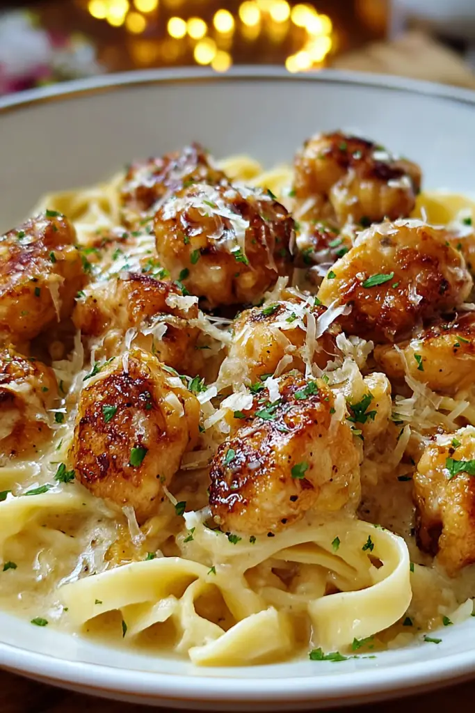 Garlic Butter Chicken Bites