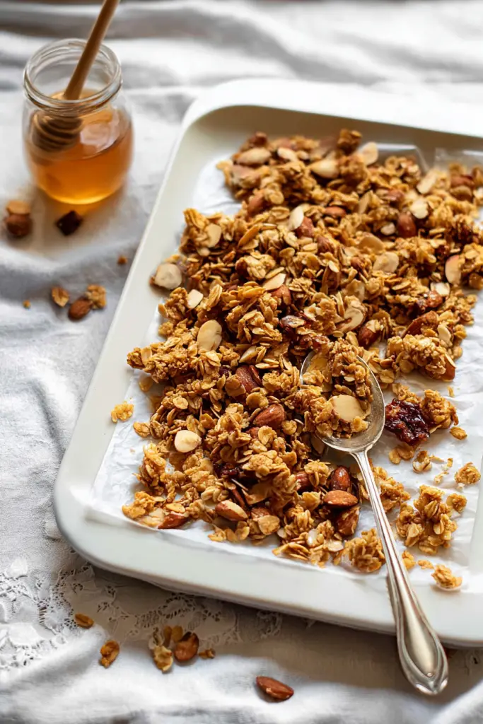 honey almond granola
