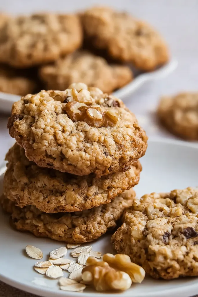 Oatmeal Walnut Cookies