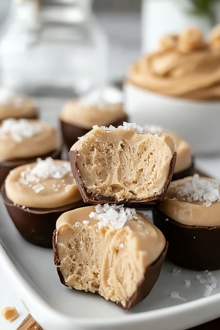 Peanut Butter Greek Yogurt Bites