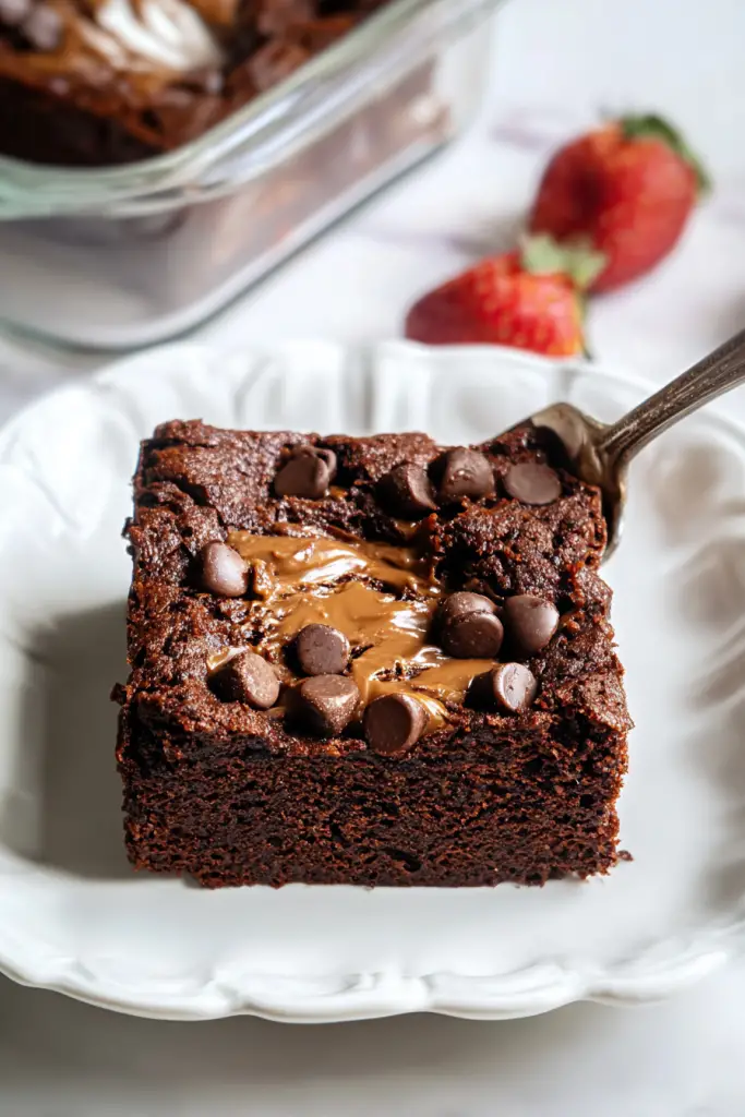 Two Minute Protein Brownie