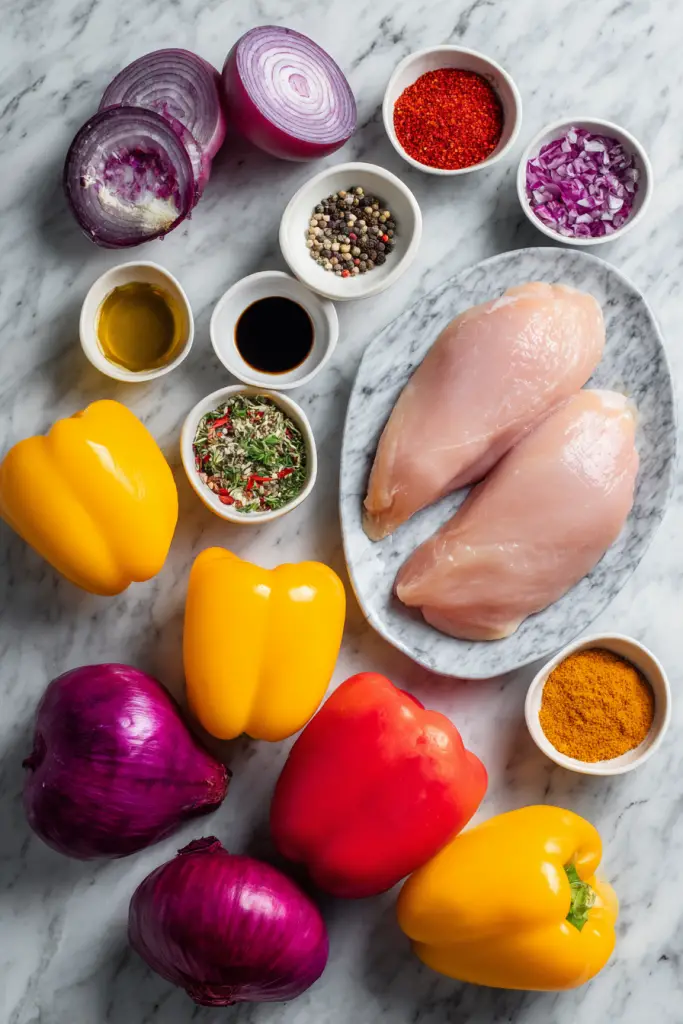 chicken fajita burrito bowl