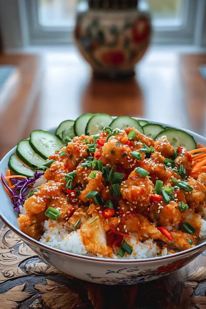 Bang Bang Chicken Bowl