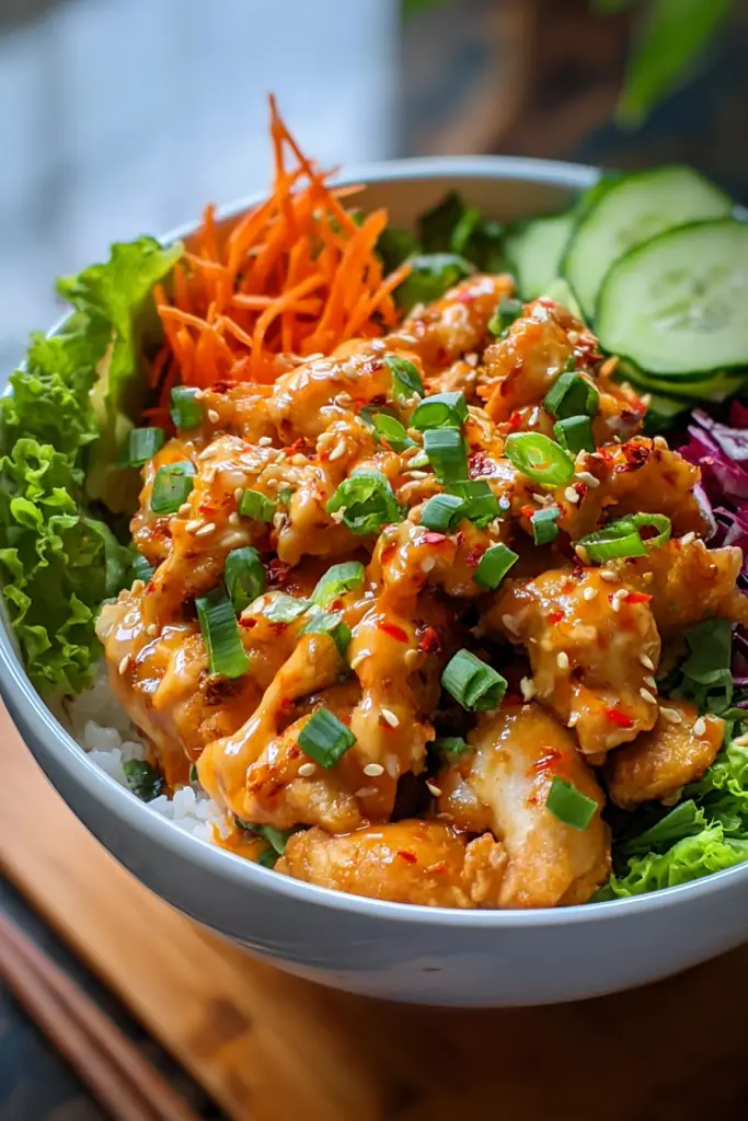 Bang Bang Chicken Bowl