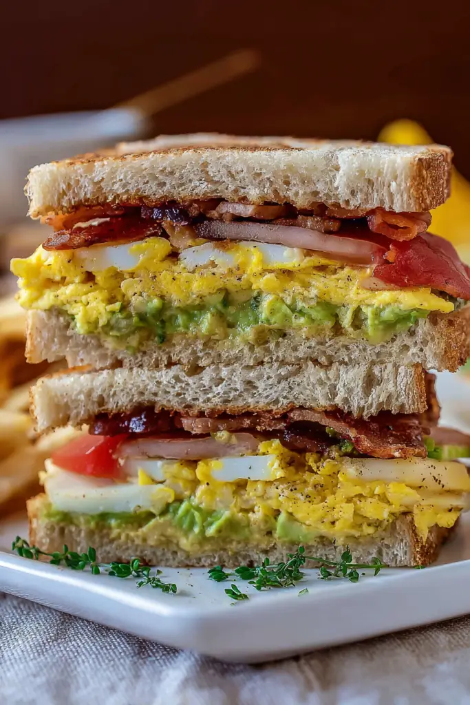 breakfast club sandwich