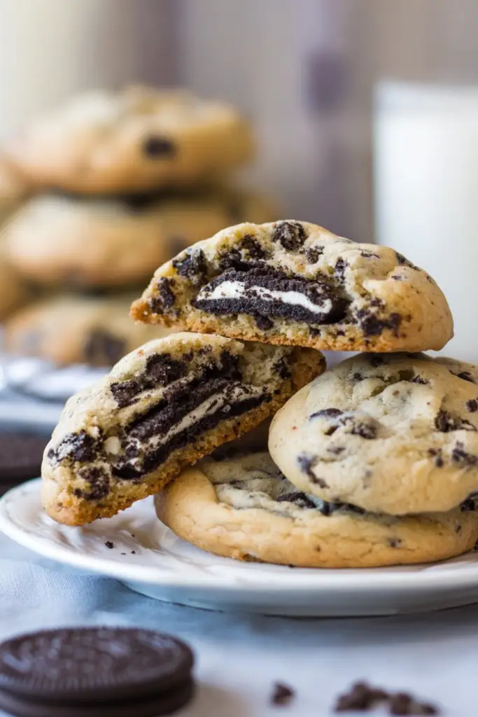 stuffed chocolate chip cookies