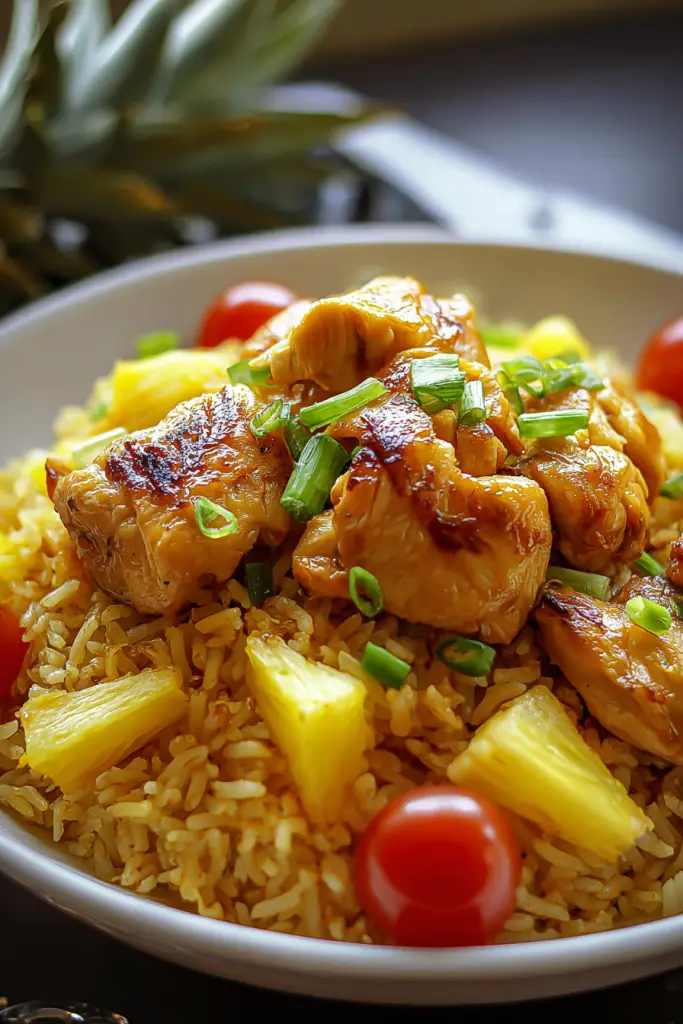 Pineapple Chicken and Rice