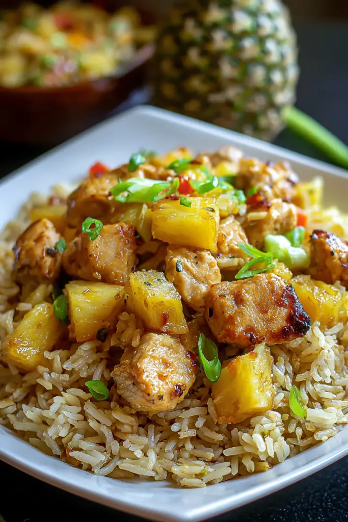 Pineapple Chicken and Rice