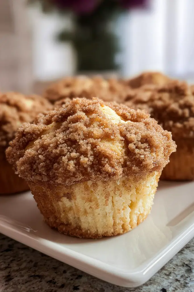 apple cinnamon streusel muffins