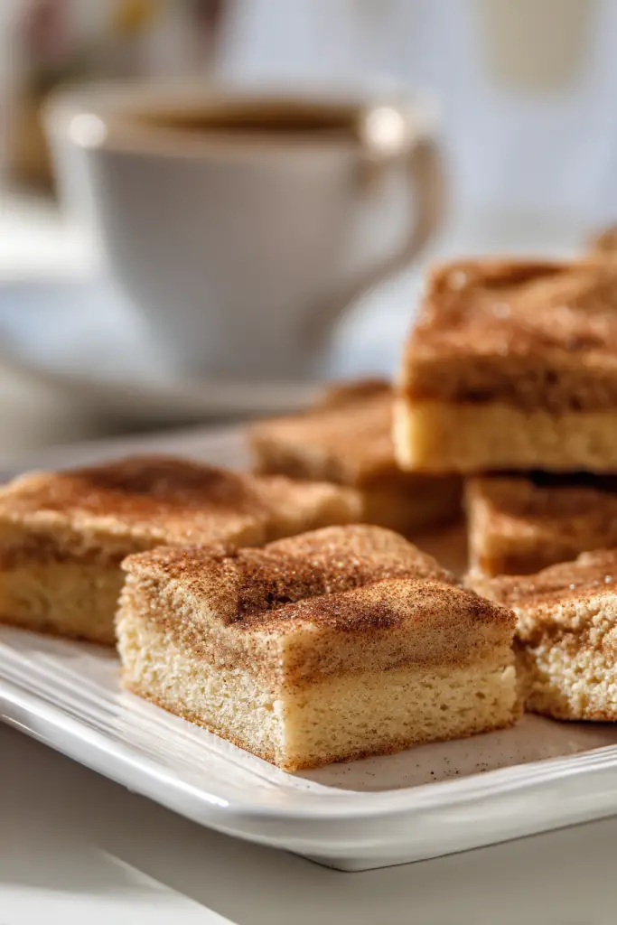 snickerdoodle cookie bars