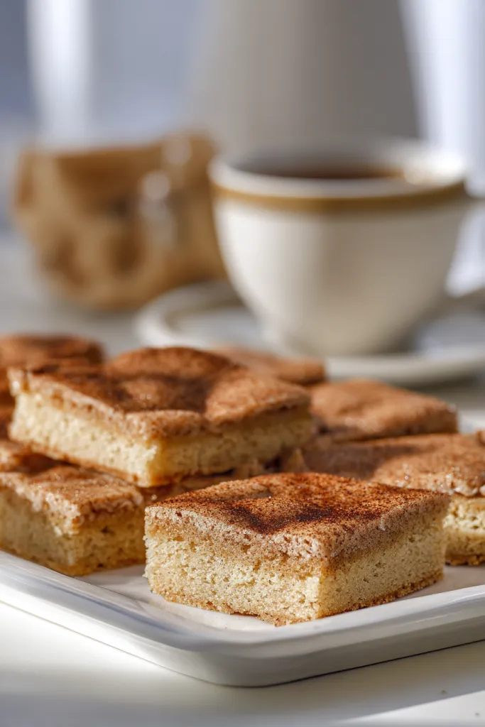 snickerdoodle cookie bars