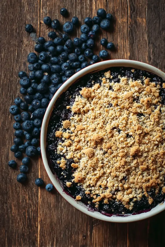 blueberry crisp recipe