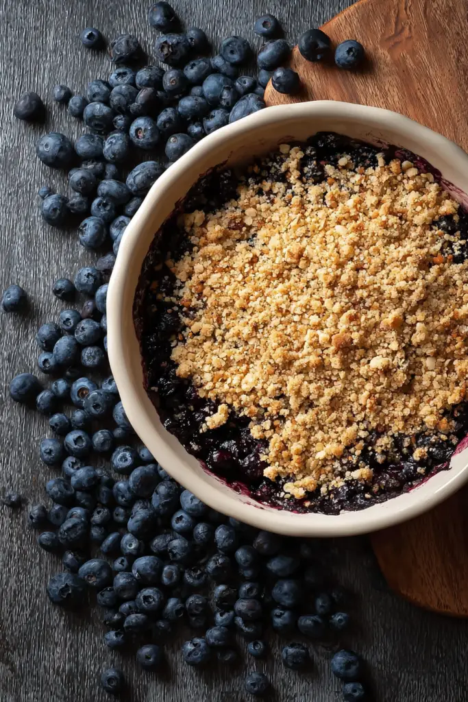 blueberry crisp recipe