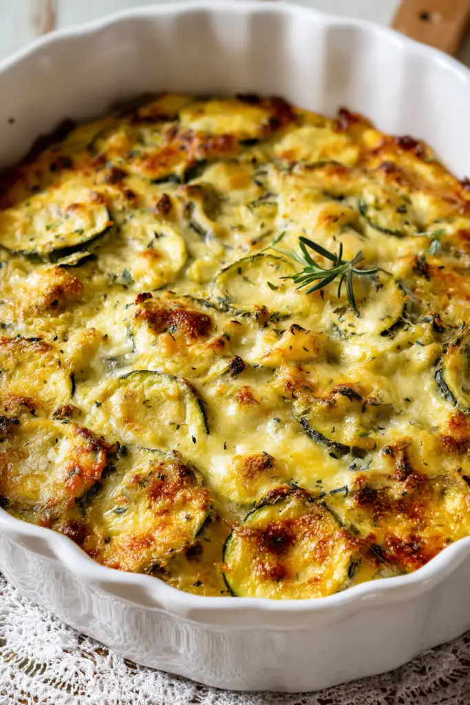 cheesy zucchini bake