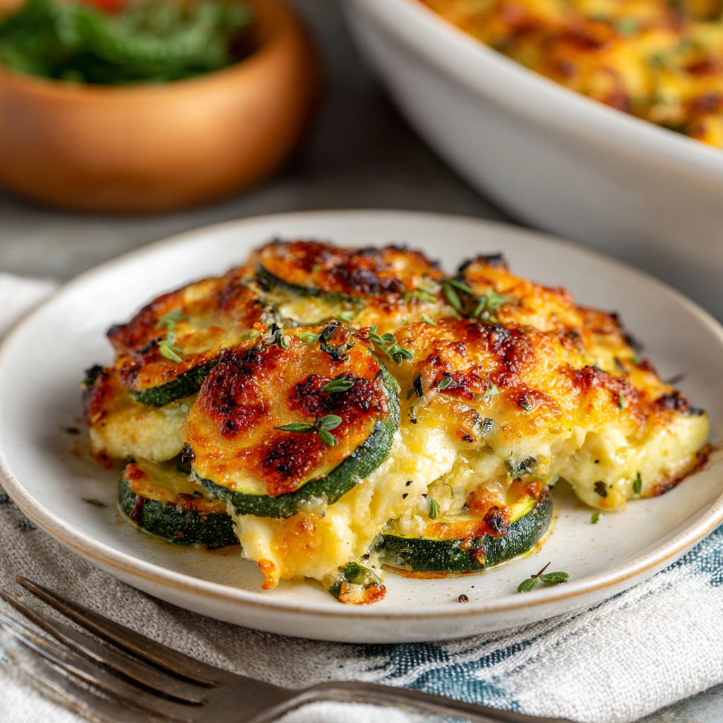 cheesy zucchini bake