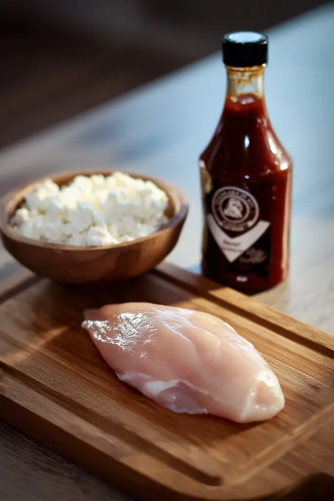 cottage cheese BBQ chicken