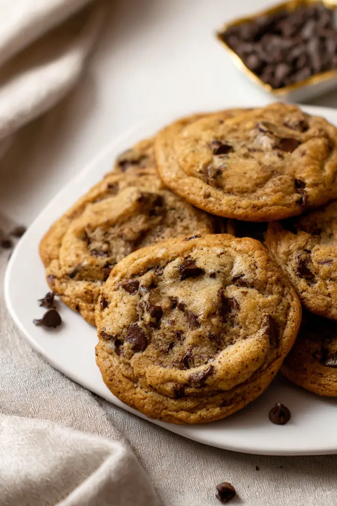 browned butter chocolate chip cookies