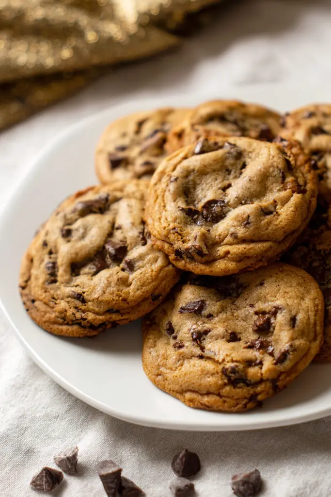 browned butter chocolate chip cookies