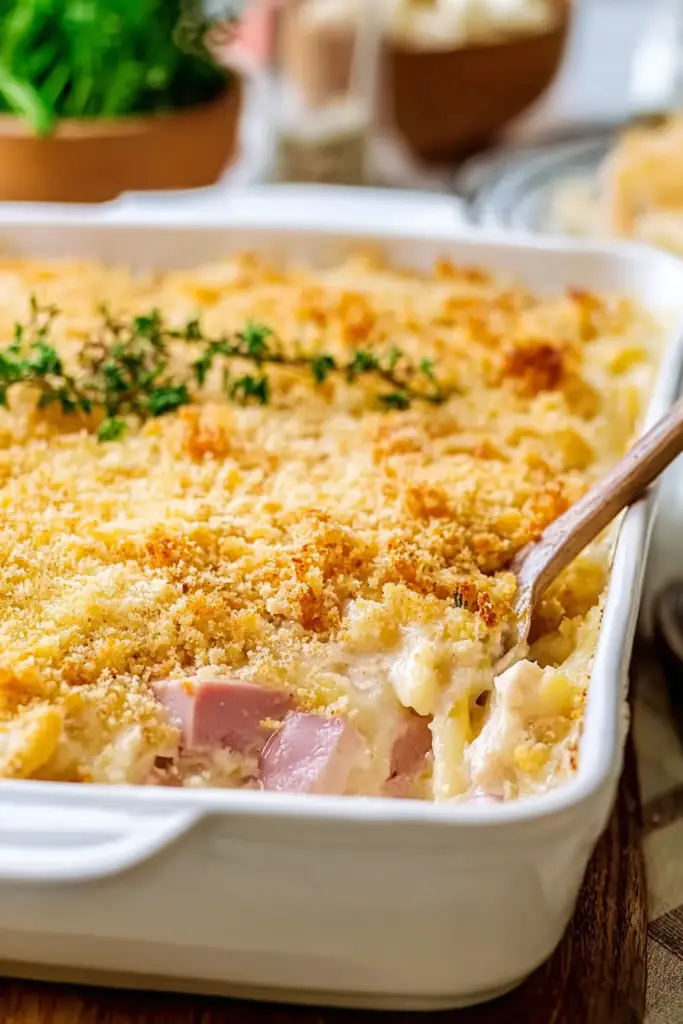 Chicken Cordon Bleu Casserole