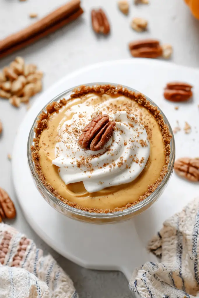 pumpkin pie yogurt bowl