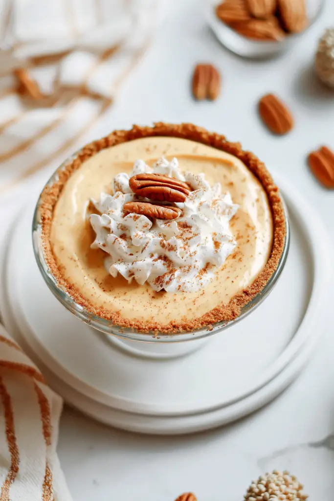 pumpkin pie yogurt bowl