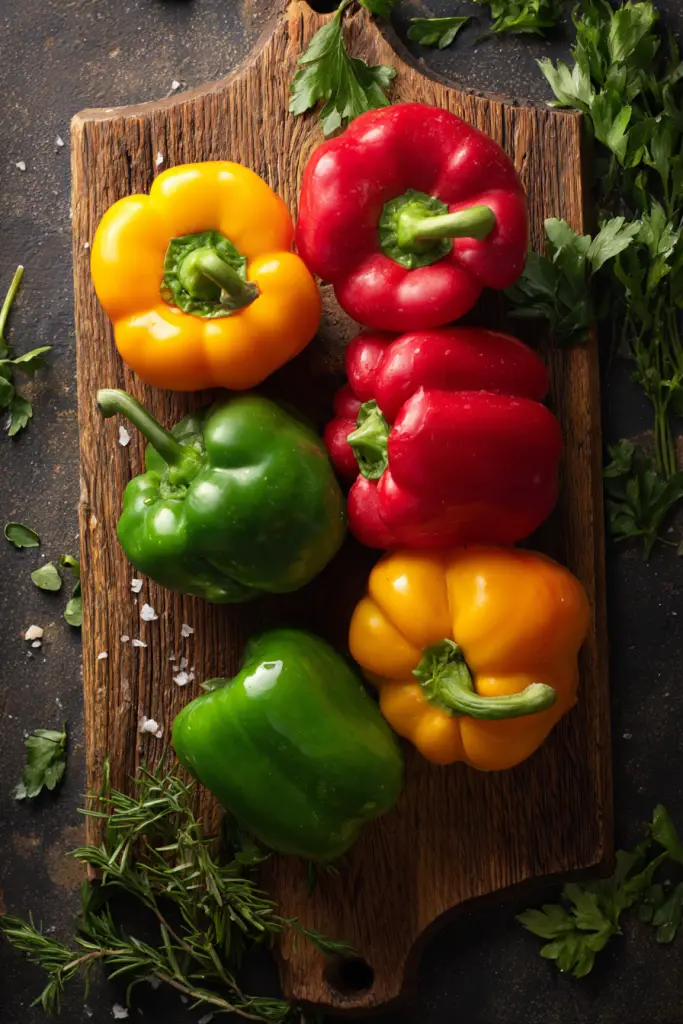 buffalo chicken stuffed peppers