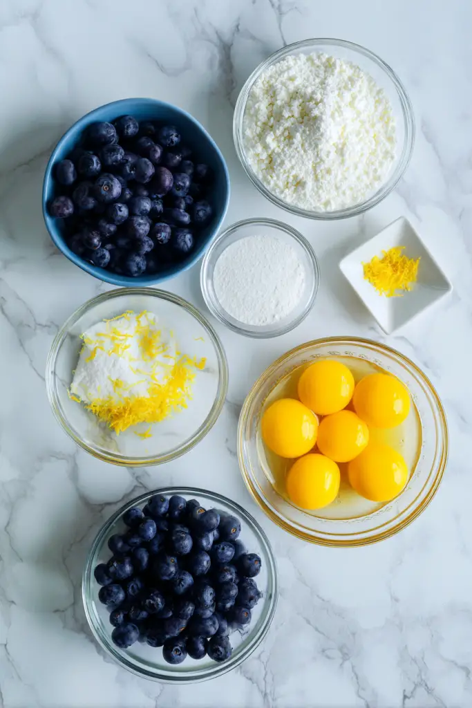 cottage cheese blueberry cloud bread