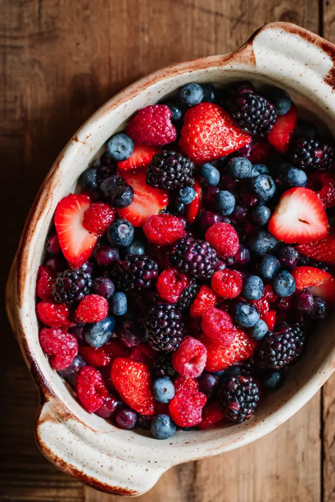 Mixed Berry Cobbler