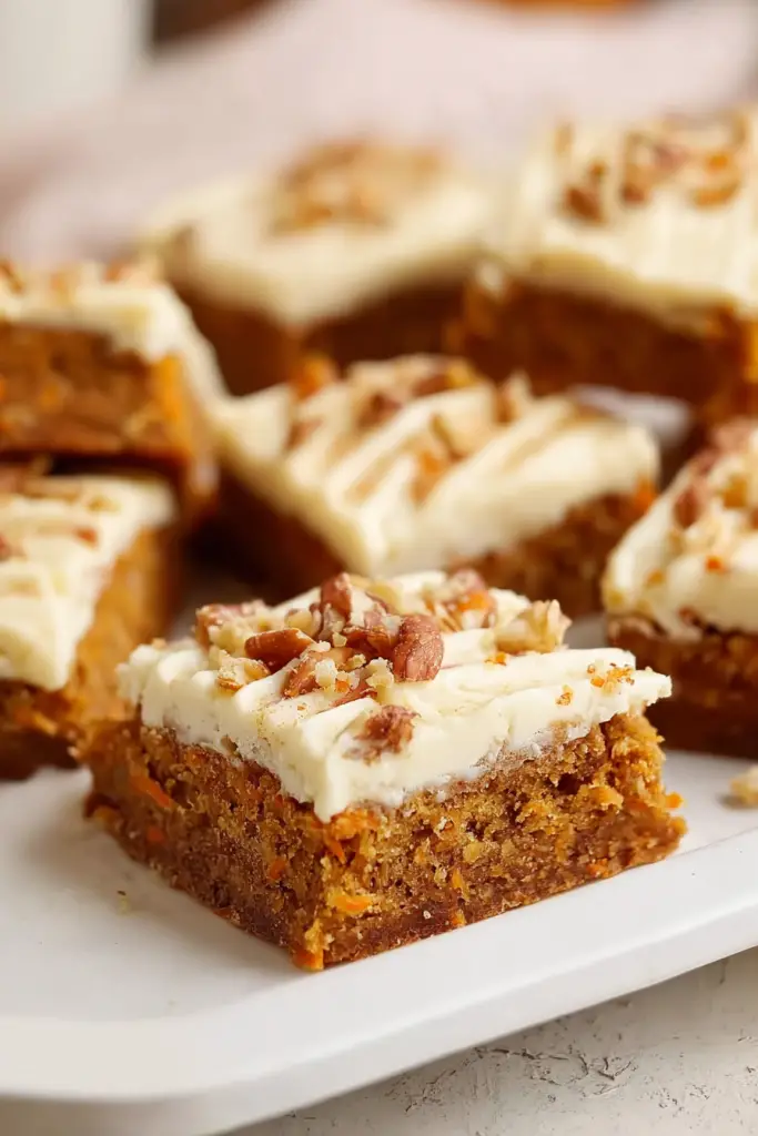 carrot cake bars