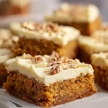 Carrot Cake Bars
