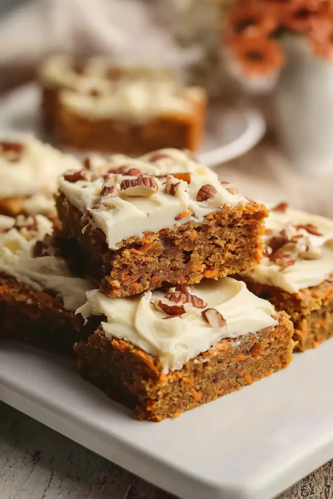 carrot cake bars