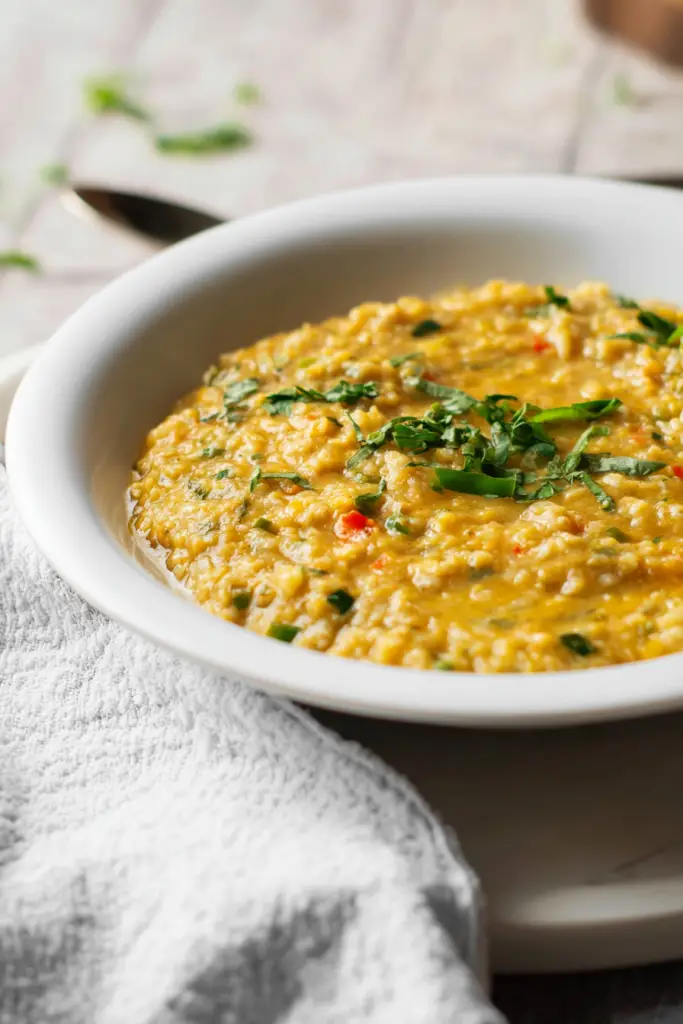 High-Protein Savory Oatmeal