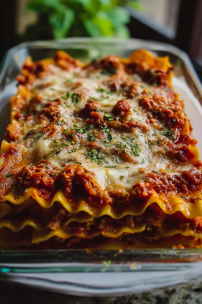 homemade lasagna recipe