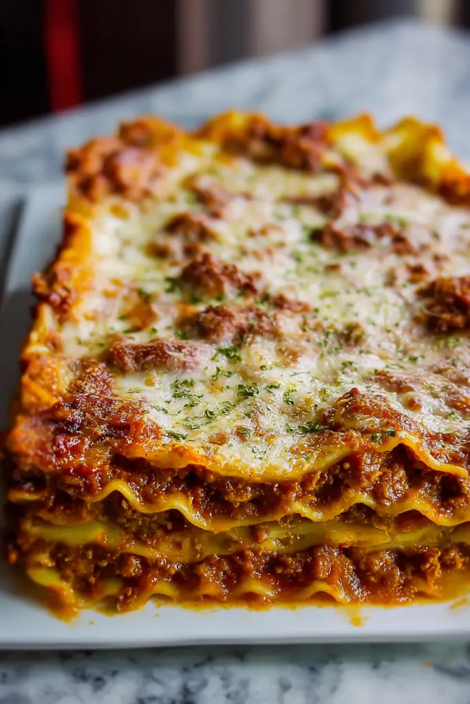homemade lasagna recipe