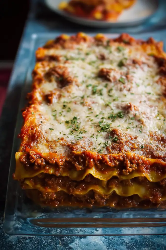 homemade lasagna recipe