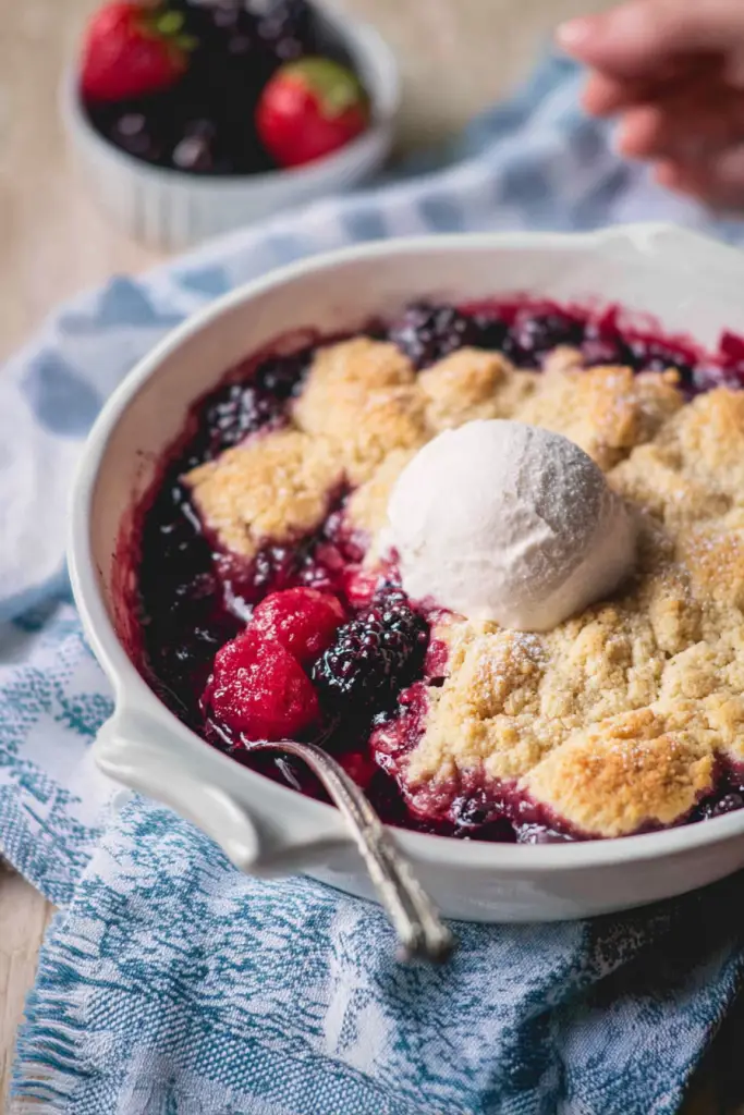 Mixed Berry Cobbler