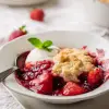 strawberry cobbler recipe