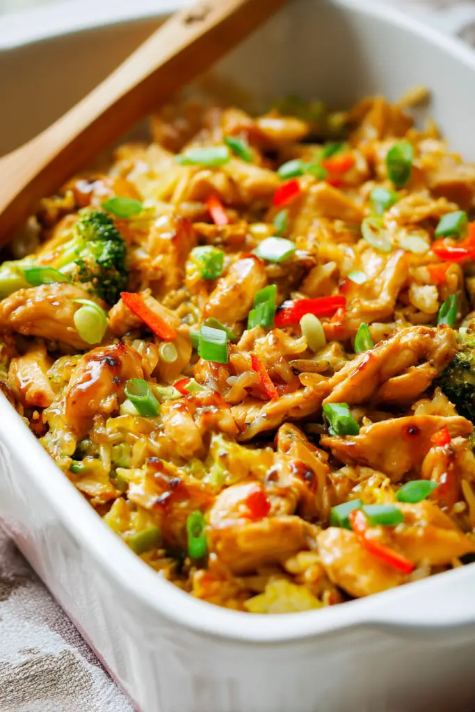 Teriyaki Chicken Casserole